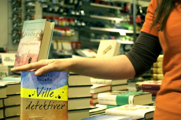 "Ville detektiver" er en av bøkene man kan kjøpe på Mammutsalg