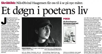 Et døgn i poetens liv