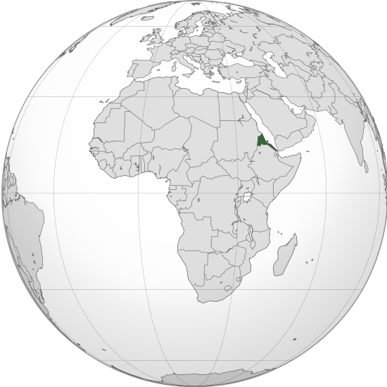 eritrea_africa_orthographic_projection