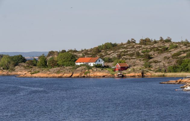 "Knatten" sett fra sjøen (foto: Andrea Lange)